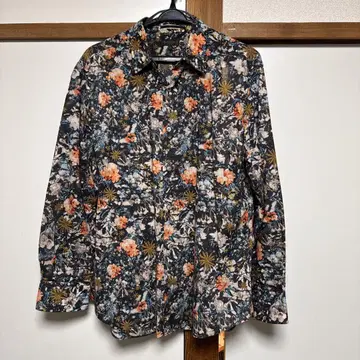 가격 인하 Paul Smith COLLECTION 꽃무늬 긴팔 셔츠 M