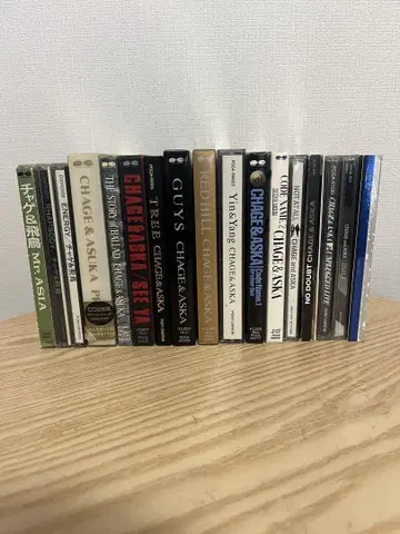 CHAGE & ASKA 앨범 컬렉션 차게아스 17장 세트