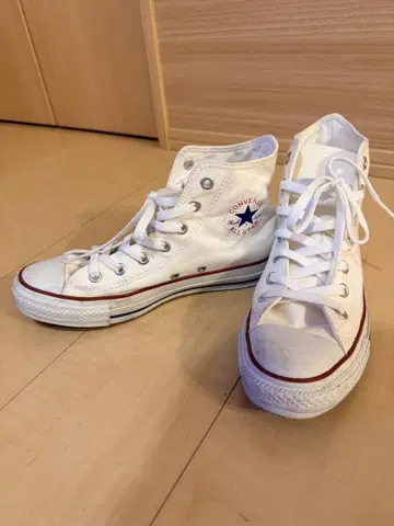 CONVERSE ALL STAR HI 화이트 24.5cm