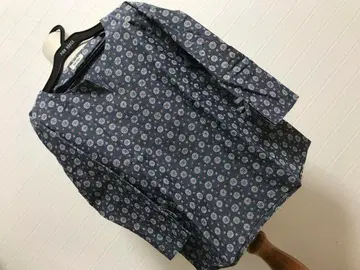 미사용 핑크하우스 소매 리본 포함 블라우스 일본제