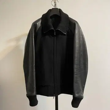 ATTACHMENT 어태치먼트 바시티 자켓 사이즈 2 블랙