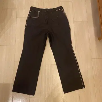 F/CE. 다크 브라운 치노 팬츠 L 사이즈