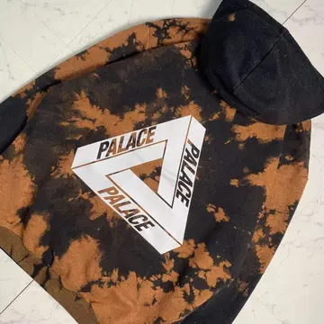 PALACE bleach tie dye hoodie