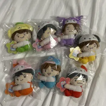 나니와단시 산리오 로손 봉제 인형 전종