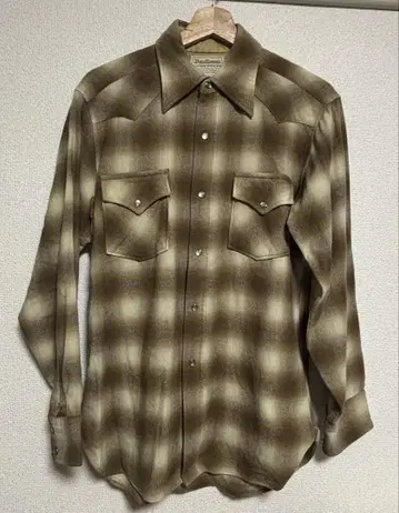 펜들턴 옴브레 울 셔츠 70s USA제