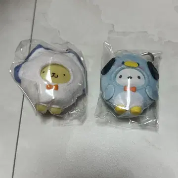 산리오 치비토모2 폼폼푸딩 포차코 키링