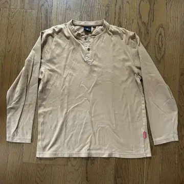 snow peak 스노우피크 헨리넥 긴팔 T셔츠 L