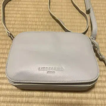 LIEBESKIND 천연 가죽 숄더백 스카이블루