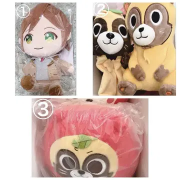 우라시마사카타센 우라타누키 봉제 인형 세트
