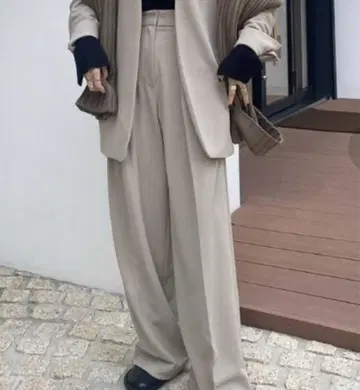 TODAYFUL Doubletuck Twill Trousers