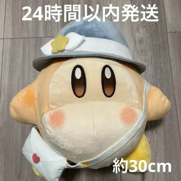 커비 써니데이 BIG 봉제 인형 즐거운 외출 와돌디