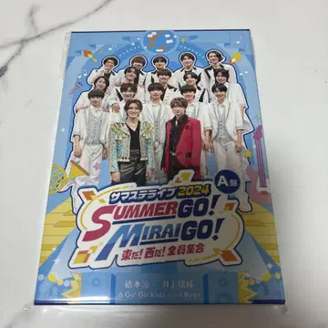 SUMMER GO! MIRAI GO! A반 DVD 미개봉