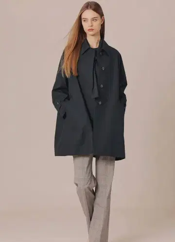 [ 미사용 ] MACKINTOSH LONDON 웨더 코튼 스텐카라 코트