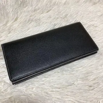 Morpho Helena 장지갑 코인 케이스 포함 블랙