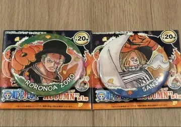 원피스 컬렉션 캔뱃지 AUTUMN ZORO & SANJI