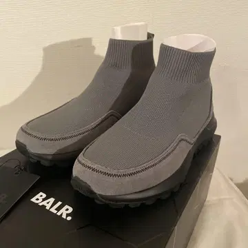 [ 미사용품 ] BALR. 슬립온 스니커즈 그레이 37