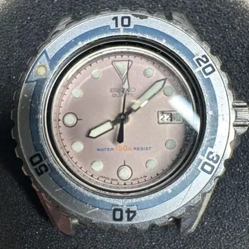 SEIKO 다이버 쿼츠 150m 페이스만 쿼츠
