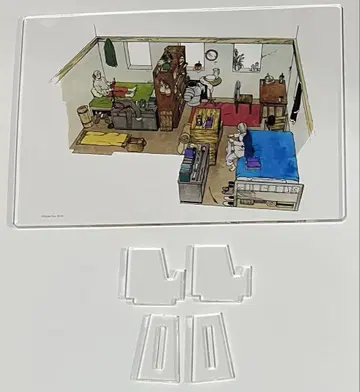 던전밥 아크릴 플레이트 ROOM 라이오스 파린