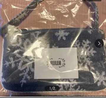 FEILER 스노우 크리스탈 파우치 액세서리 파우치