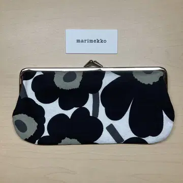 marimekko 우니코 패턴 가마구치 파우치