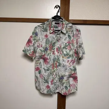 Paul Smith COLLECTION 꽃무늬 반팔 셔츠 XL