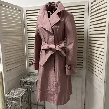 MATERIA MILANO 핑크 트렌치코트 36