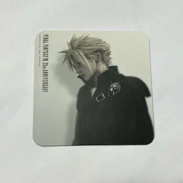 스퀘니 카페 코스터 FF7 25th 클라우드