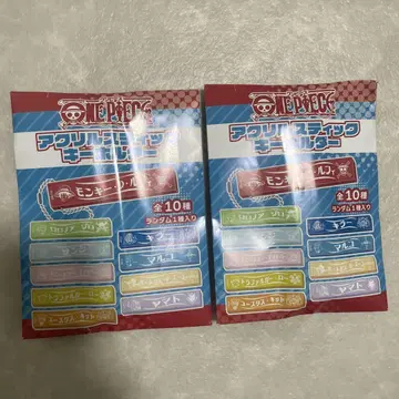 원피스 아크릴 키링 2팩 세트