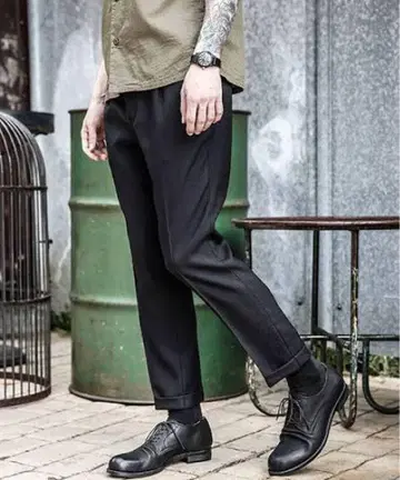 MR.OLIVE 슬랙스 블랙 S