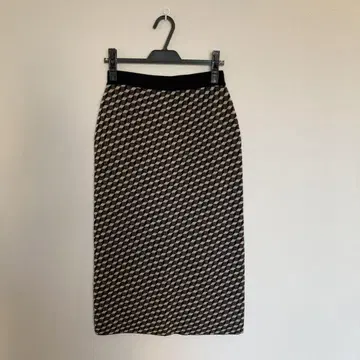 6(ROKU) BLOCK JACQUARD TIGHT SKIRT 스커트