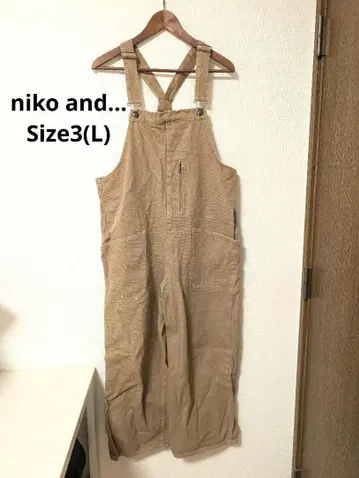 nico and - 니코앤드 베이지 살로펫 점프슈트 사이즈 3