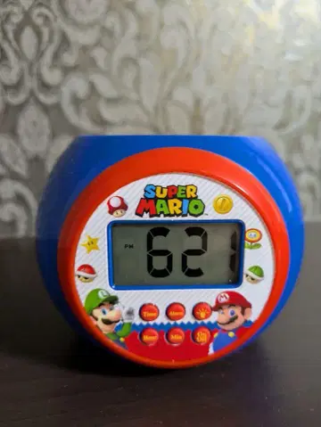 슈퍼 마리오 프로젝션 알람 시계