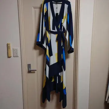 BCBG MAXAZRIA 비대칭 랩 칵테일 원피스 드레스 XXS