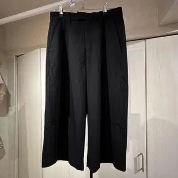 미사용 새상품 HARE 와이드 팬츠 블랙