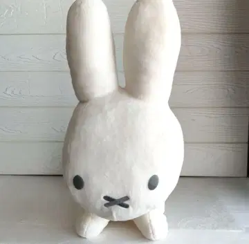 브루나 애니멀 특대 사이즈 봉제 인형 미피 miffi 화이트