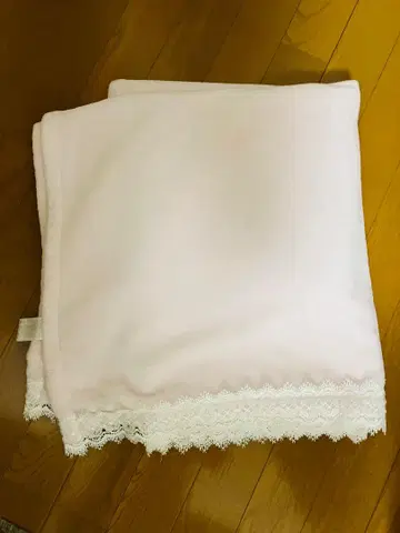 Francfranc 핑크 레이스 담요