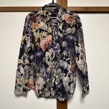 Paul Smith COLLECTION 플로럴 프린트 긴팔 셔츠 XL