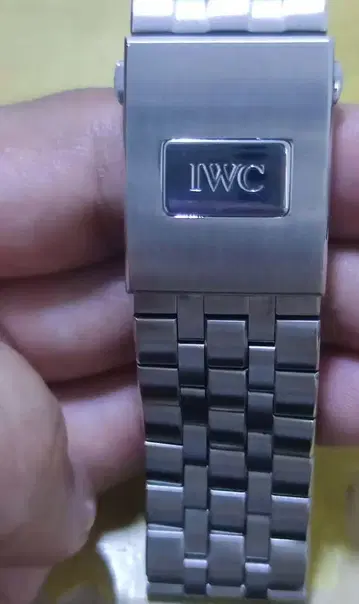 IWC 스테인리스 스틸 메탈 팔찌