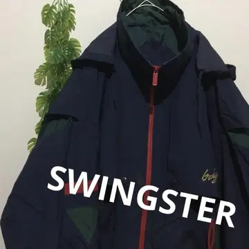 SWINGSTER 나일론 자켓 XXL US 구제 의류 90s y2k