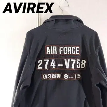 [ 구제 의류 ] 아비렉스 집업 플리스 자켓 트랙 탑