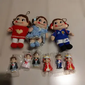 후지야 마이 리틀 페코짱 마스코트 봉제 인형 키링 피규어