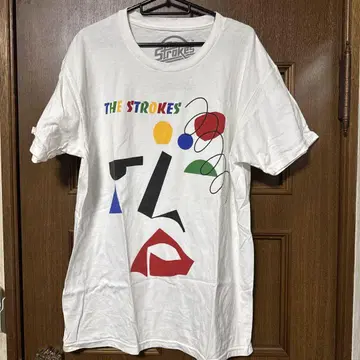 THE STROKES 아트 프린트 T셔츠