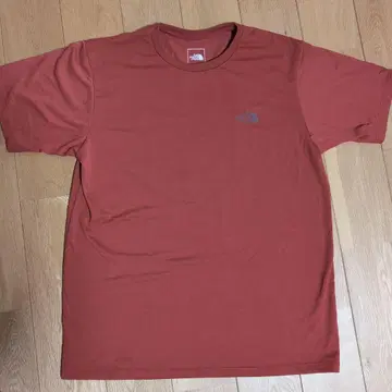THE NORTH FACE 빨간색 반팔 T셔츠