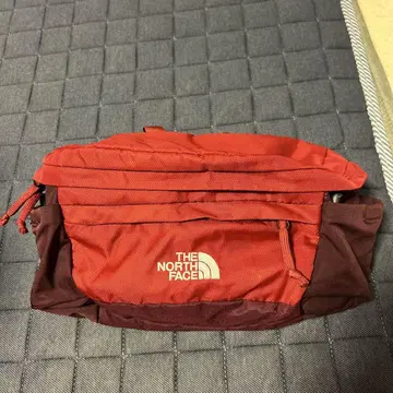 THE NORTH FACE 스피나 바디 백 웨스트 파우치 레드