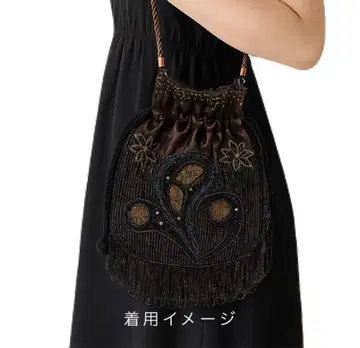 비즈백 자수 숄더백 Vintage Beaded Bag