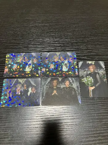 여왕벌 봉희왕 성전 카드 5장 세트