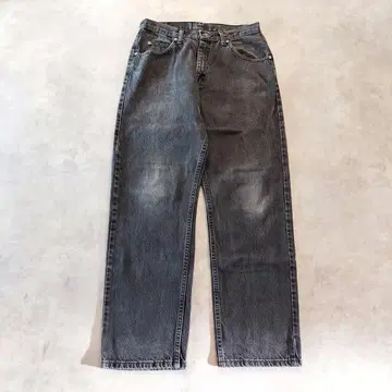 Wrangler 랭글러 W32 블랙 데님 하의 블랙 14721