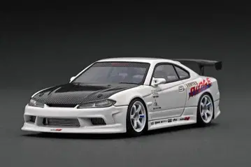 이그니션 모델 1/43 닛산 VERTEX S15 실비아 화이트