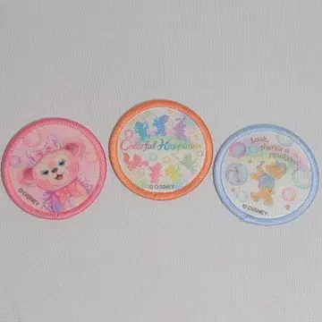 더피 프렌즈 자수 와펜 3종 세트