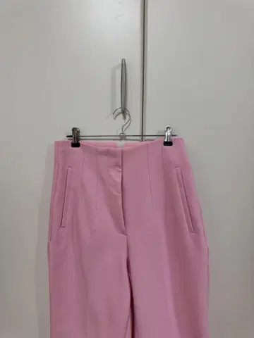 ZARA 하이웨스트 팬츠 핑크